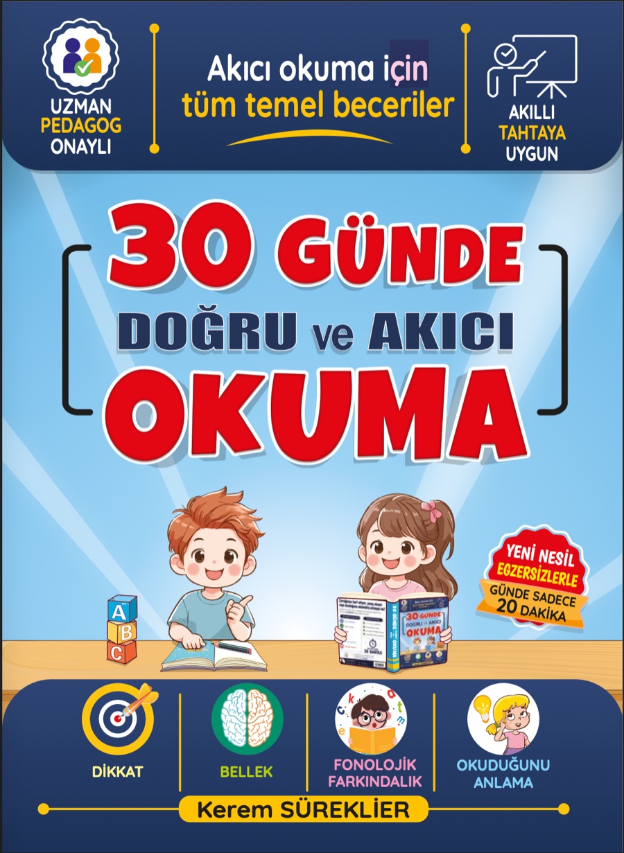30 Günde Doğru ve Akıcı Okuma — kitap kapağı