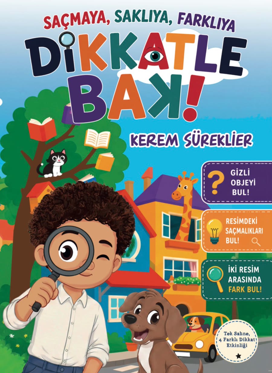 Saçmaya, Saklıya, Farklıya Dikkatle Bak — kitap kapağı